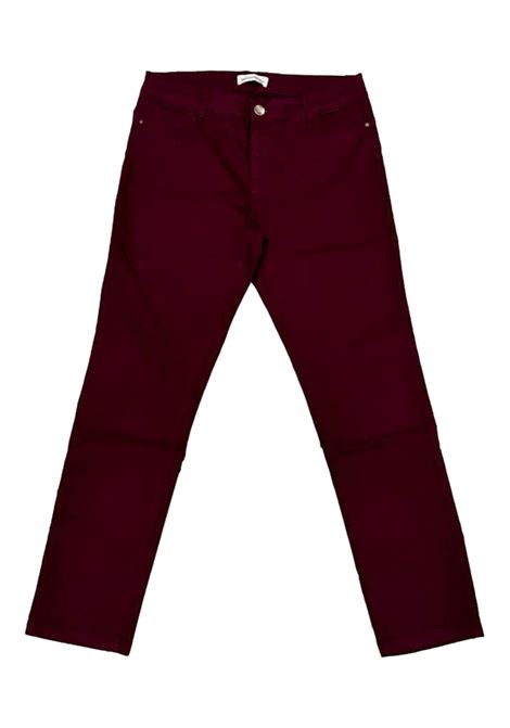 SKINNY-FIT GABARDINE TROUSERS VALENTINA RIO | Trousers | V3253/04341